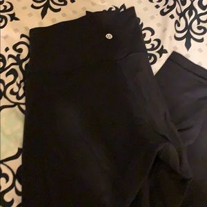 Lululemon Wunder Under Black pants size 10